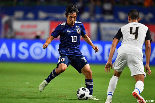 10番を背負った中島 翔哉が積極果敢な仕掛けでチャンスを演出する！【国際親善試合：日本vsコスタリカ】