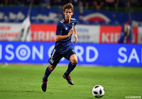 28歳でA代表デビューを飾った佐々木 翔（広島）。オウンゴールを誘発するヘディングシュートなど森保ジャパンの初戦初勝利に貢献【国際親善試合：日本vsコスタリカ】