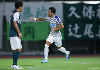 前半37分の左CKを尾崎 瑛一郎（沼津）が頭で合わせ先制点を獲得！【明治安田Ｊ３ 第3節 相模原vs沼津】