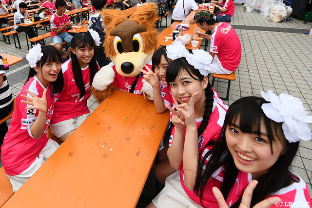 「公認セレ女」のたこやきレインボーも参戦！【明治安田Ｊ１ 第26節 Ｃ大阪vs磐田】