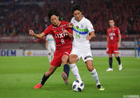 ボランチながら公式戦3試合連続ゴール中の金子 大毅（湘南）だが、この日ゴールは生まれず【明治安田Ｊ１ 第26節 鹿島vs湘南】