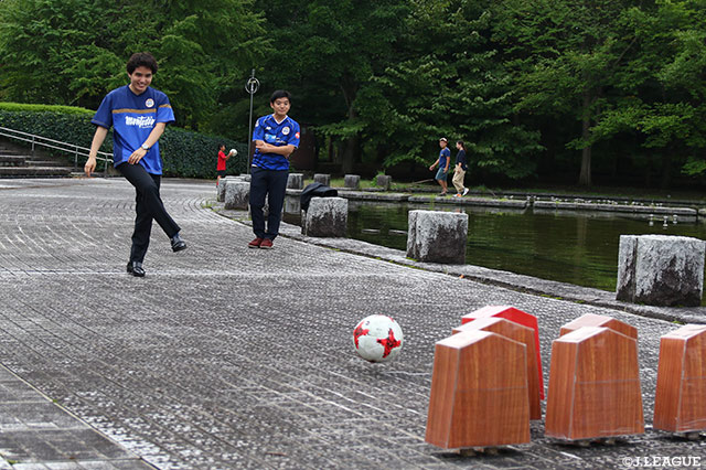 目指せパーフェクト！将棋キックボウリング【明治安田Ｊ２ 第33節 山形vs甲府】