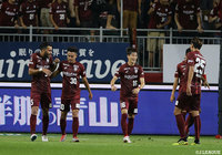 35分、古橋 亨梧（神戸/#16）が相手DFをかわして左足を振り抜くとGKに阻まれるも、ポストに当たってゴールに吸い込まれる！【明治安田Ｊ１ 第26節 神戸vsＧ大阪】