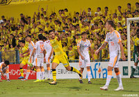 後半ATにクリスティアーノが混戦から強引に右足で押し込んで一矢報いるも…【明治安田Ｊ１ 第26節 柏vs清水】