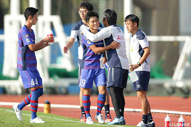 2得点の活躍を見せた平岡 翼【明治安田Ｊ３ 第23節 F東23vs相模原】