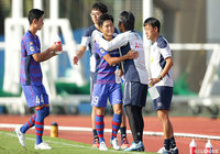 2得点の活躍を見せた平岡 翼【明治安田Ｊ３ 第23節 F東23vs相模原】