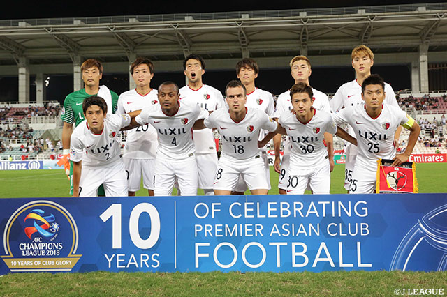 鹿島のスターティングメンバー【ACL 準々決勝 第2戦 天津権健vs鹿島】