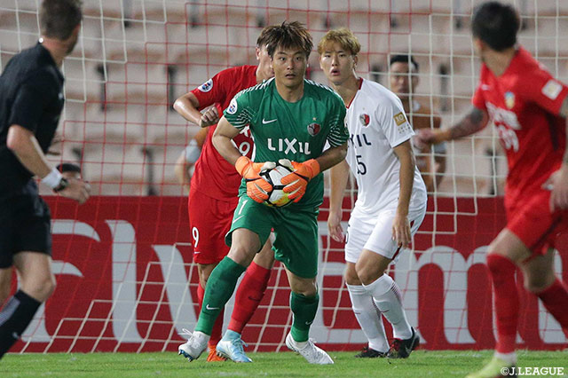 全北現代（韓国）所属時に2度ACLを制した守護神 クォン スンテ（鹿島）は第1戦に続き、第2戦も「0」に抑えた【ACL 準々決勝 第2戦 天津権健vs鹿島】