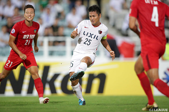 フル出場を果たしたキャプテンの遠藤 康（鹿島）。先制点をアシストするなど勝利に貢献【ACL 準々決勝 第2戦 天津権健vs鹿島】