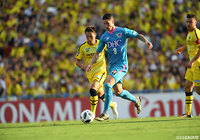 安在からのクロスに頭で合わせるなど随所に持ち味を出したフェルナンド トーレス（鳥栖）【明治安田Ｊ１ 第27節 柏vs鳥栖】