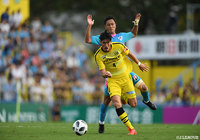 前節に柏に復帰後の初出場を果たした鈴木 大輔。この試合でもフル出場を果たした【明治安田Ｊ１ 第27節 柏vs鳥栖】