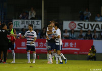 山中 亮輔(横浜FM/#24)が左足を振り抜き、試合終了間際に勝ち越し!【明治安田J1 第27節 磐田vs横浜FM】