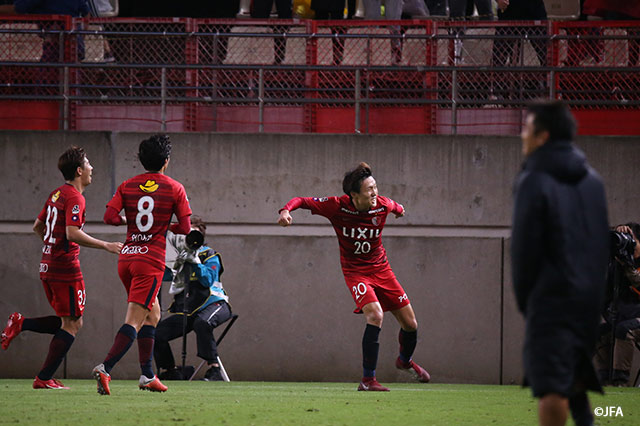 117分にも三竿 健斗のシュートが決まり、鹿島が勝利を決定づけるゴールを奪取！【天皇杯 ラウンド16 鹿島vs広島】