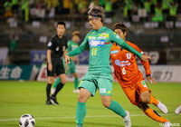 得点ランキングで3位に位置する船山 貴之（千葉）だが、この日は不発【明治安田Ｊ２ 第35節 愛媛vs千葉】