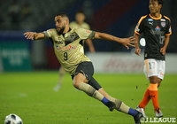  ディエゴ　オリヴェイラ（FC東京）はチャンスに絡むプレーを何度も見せたが得点することはできなかった【明治安田Ｊ１ 第28節 FC東京vs清水】