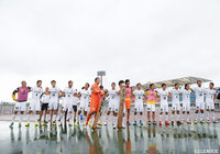 終盤の得点で勝利した群馬。勝点を40に伸ばし、4位の座をキープした【明治安田Ｊ３ 第25節 相模原vs群馬】