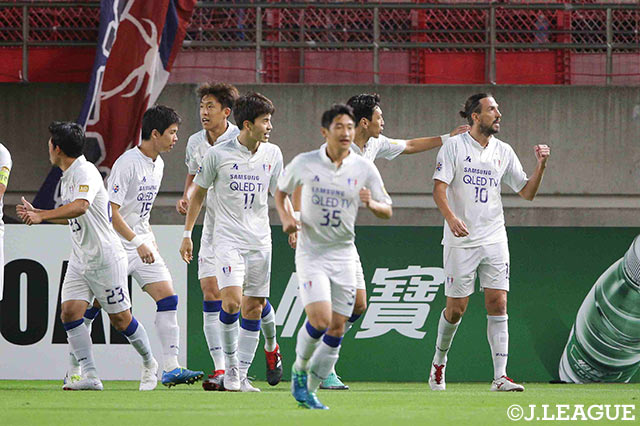 開始6分、デヤン ダムヤノビッチ（水原三星/#10）に追加点を奪われ、2点を追いかける苦しい展開に【ACL 準決勝　第1戦 鹿島vs水原三星】