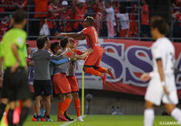 マテウスがこの日2点目となるゴールが決め大宮が逆転に成功！【明治安田Ｊ２ 第36節 大宮vs水戸】