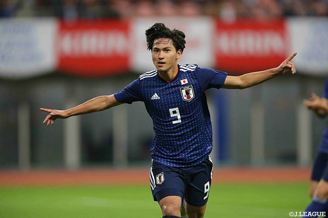 前半42分、GKとの1対1の場面で南野 拓実が左足で冷静にゴールに流し込む！南野の2試合連続ゴールで先制に成功！【国際親善試合 日本vsパナマ】