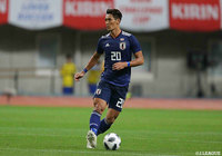 A代表デビュー戦となる19歳の冨安 健洋とセンターバックでコンビを組んだ槙野 智章（浦和）。無失点に貢献【国際親善試合 日本vsパナマ】