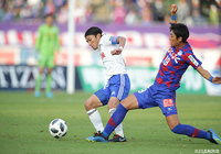 前節、決勝ゴールを奪っていた田中 達也（新潟）は先発で出場するも61分に無念の交代【明治安田Ｊ２ 第37節 甲府vs新潟】