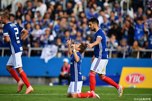 連係のとれた華麗な崩しから、仲川 輝人（横浜FM）が追加点を奪う！【ルヴァンカップ 準決勝　第2戦 横浜FMvs鹿島】