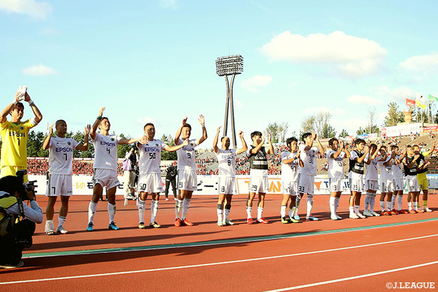 明治安田Ｊ２ 第37節 金沢vs松本