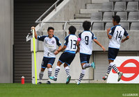 グラウンダーのクロスに北脇 健慈が合わせ、YS横浜が後半ATに待望の先制点をゲット！【明治安田Ｊ３ 第27節 長野vsYS横浜】