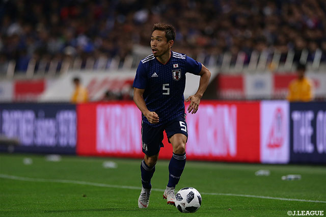 フル出場を果たした長友 佑都。森保体制では初出場となったが、豊富な運動量で攻守に貢献【国際親善試合 日本vsウルグアイ】