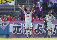 完璧な崩しから冷静に流し込み、リードを2点に広げるゴールを決めた谷口 堅三(藤枝/#9)【明治安田J3 第28節 YS横浜vs藤枝】