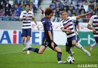 G大阪のエース、ファン ウィジョは途中出場ながらこの日もネットを揺らして今季14点目!【明治安田J1第30節G大阪vs横浜FM】