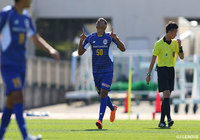 サイドからのクロスにブルーノ ロペスが頭で合わせ、ホームの山形が先制に成功！【明治安田Ｊ２ 第38節 山形vs福岡】