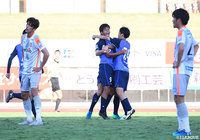 後半ATに苔口 卓也（#9）が同点ゴール！富山は土壇場で勝点1を確保した【明治安田Ｊ３ 第28節 富山vs長野】