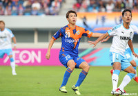 2試合ぶりに先発出場を果たした中村 慶太（長崎）【明治安田Ｊ１ 第30節 長崎vs磐田】