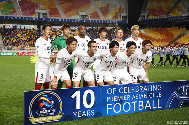 鹿島のスターティングメンバー【ACL 準決勝　第2戦 水原三星vs鹿島】