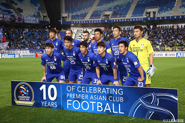 水原三星のスターティングメンバー【ACL 準決勝　第2戦 水原三星vs鹿島】