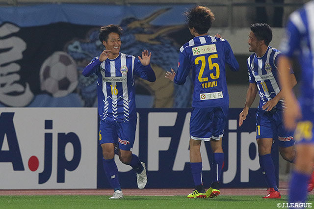 小林 成豪（山形）が開始2分に先制点を獲得！【天皇杯 準々決勝 川崎Ｆvs山形】