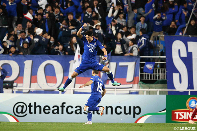 水原三星に52分、53分と立て続けに得点を奪われ、アウェーゴールの差で逆転を許してしまう…【ACL 準決勝　第2戦 水原三星vs鹿島】