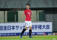 先制点をもたらした宇賀神 友弥（浦和）から笑顔がこぼれる！【天皇杯 準々決勝 浦和vs鳥栖】