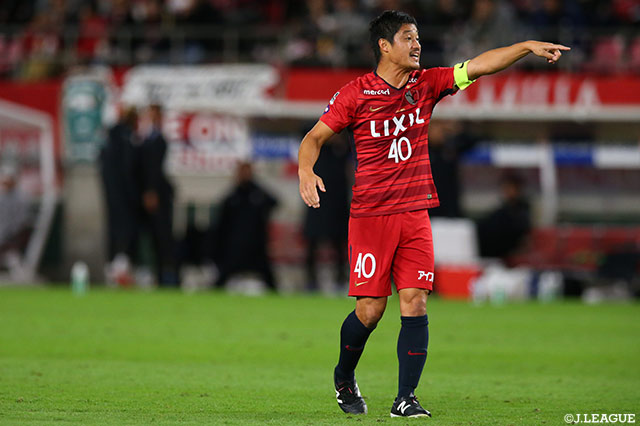 キャプテンとしてフル出場を果たした小笠原 満男（鹿島）。若手主体のチームを統率した【明治安田Ｊ１ 第31節 鹿島vsＣ大阪】