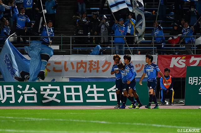 2試合ぶりに先発に復帰した佐々木 匠（讃岐）が後半22分に待望の先制点を奪う！【明治安田Ｊ２ 第35節 讃岐vs町田】