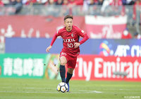 Ｕ-19日本代表のインドネシア遠征から帰国した安部 裕葵（鹿島）も即スタメン入り。68分の交代まで左サイドで精力的にプレー【ACL 決勝　第1戦 鹿島vsペルセポリス】