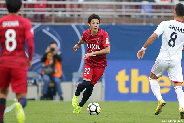 右サイドで抜群の存在感を放った西 大伍（鹿島）。フル出場で勝利に貢献【ACL 決勝　第1戦 鹿島vsペルセポリス】