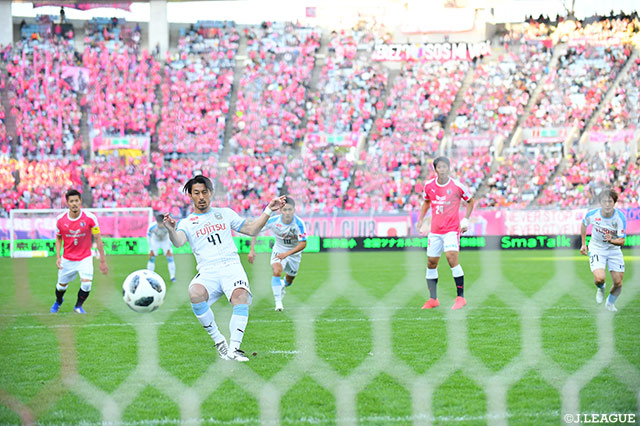 家長 昭博がきっちりPKを沈め、川崎Ｆが同点に追いつく！【明治安田Ｊ１ 第32節 Ｃ大阪vs川崎Ｆ】