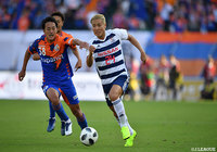 キリンチャレンジカップ 2018に臨む日本代表に初選出された山中 亮輔(横浜FM)が左サイドを駆け上がる!【明治安田J1 第32節 長崎vs横浜FM】