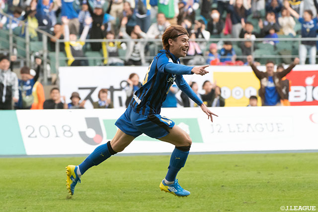 同点に追いつかれるも試合終了間際の86分に川西 翔太（大分）が勝ち越しとなるゴールを決める！【明治安田Ｊ２ 第41節 大分vs金沢】