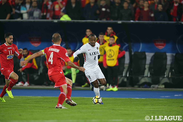 この日の大一番でも攻守ともに際立った存在感を見せたレオ シルバ【ACL 決勝　第2戦 ペルセポリスvs鹿島】