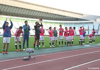 攻撃陣が爆発し大量6ゴールを奪ったC大23。前節優勝を決めた琉球にホームで大勝を飾った【明治安田Ｊ３ 第31節 C大23vs琉球】