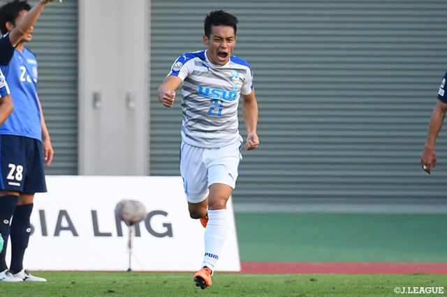 85分、熱川 徳政のヘディングシュートが決まり沼津が同点に追いつく！【明治安田Ｊ３ 第31節 富山vs沼津】