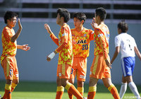 前半18分、丸山 優太朗(#20)がゴールを決め清水が先制!【Jユースカップ 準決勝 清水vs新潟】